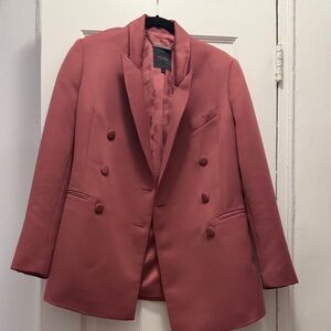Ted Baker London Pink Double-Breasted Blazer